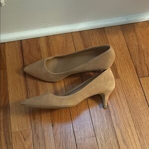 J. Crew Tan Heels Classic Design